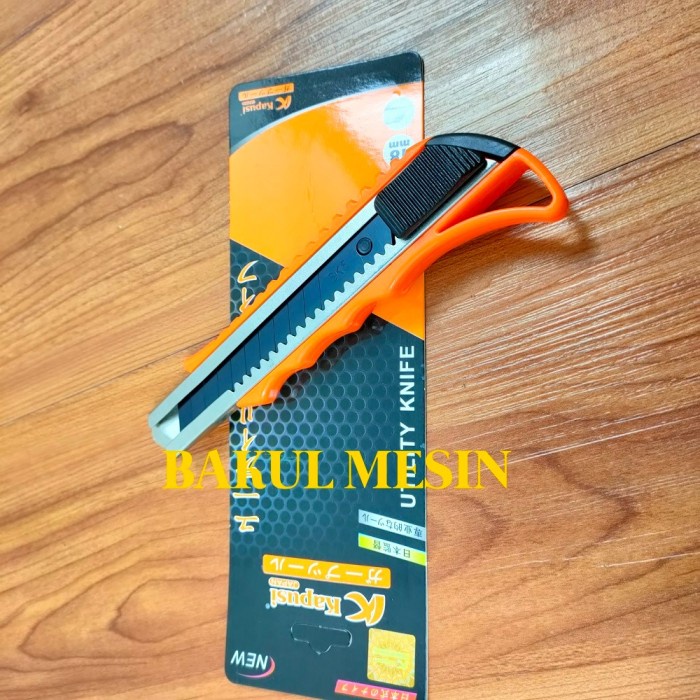 

KAPUSI K8746 PISAU CUTTER CUTER UTILITY KNIFE 18MM