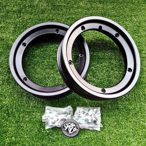 Velg Vespa Tubeless Vrossi Full Black Ring Harga Sepasang Shopee Indonesia