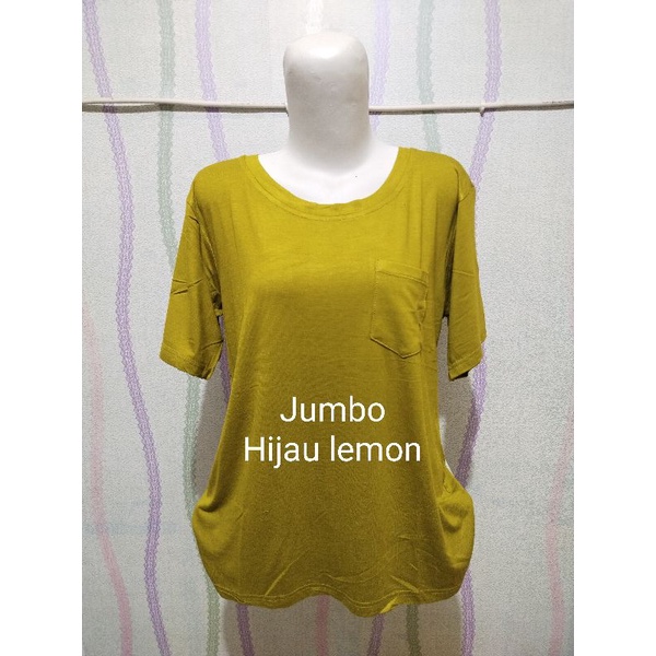 KAOS  O NECK XL ATASAN WANITA KAOS ROUND NECK XL KAOS WANITA KAOS JUMBO XL