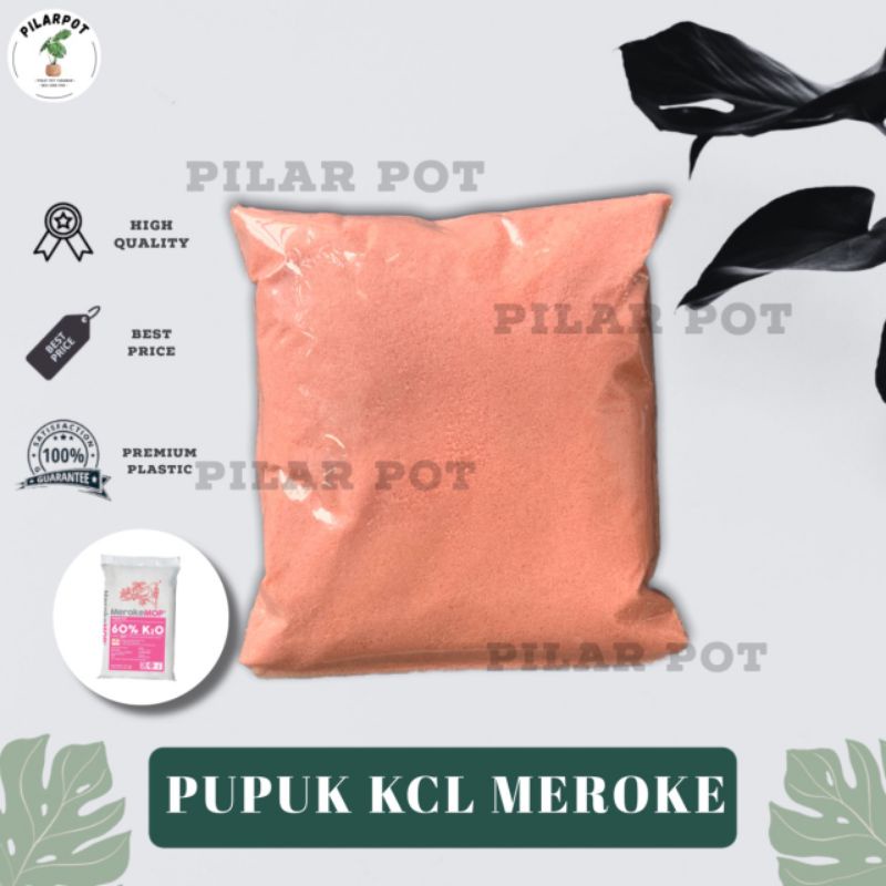 PUPUK KCL MEROKE MOP KEMASAN REPACK 1 KG - KCL MEROKE MOP REPACK