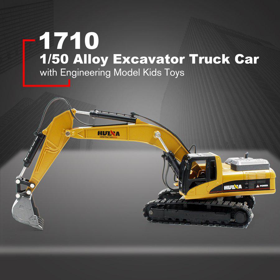 FAVO mobil RC excavator mainan truck beko 360 remote 