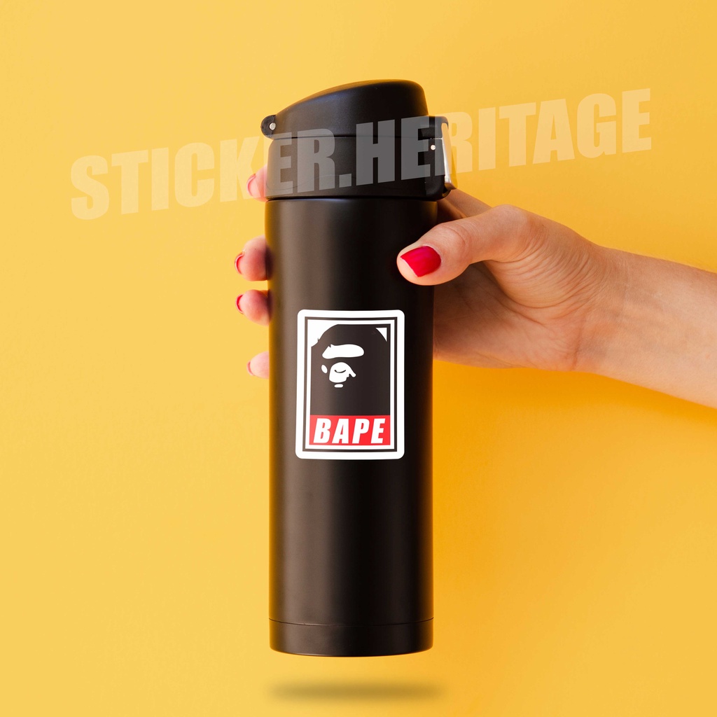 Stiker Aesthetic  BAPE12 | STIKER TUMBLER HP | STICKER AESTHETIC STICKER LAPTOP