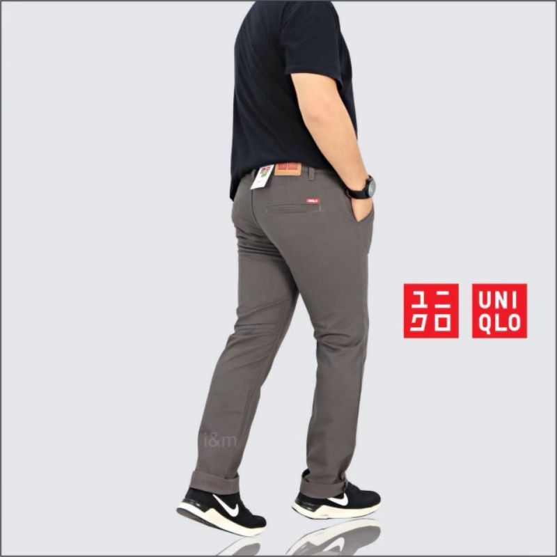 CELANA CHINO PRIA SAKU UNIQLO  IM I&M I'M UNIQLO CHINO UNIQLO CINO UNIQLO PRIA ORIGINAL-5