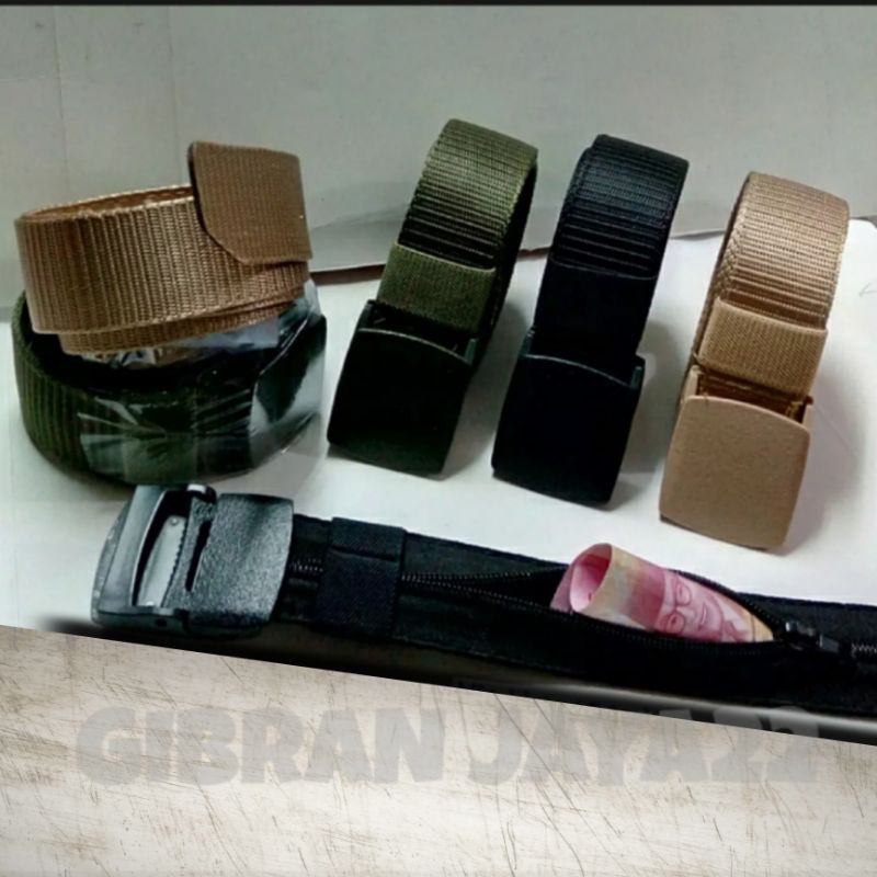 Gesper Ikat Pinggang  SLETING Pria dan Wanita Anti Detector Metal Kepala Plastik