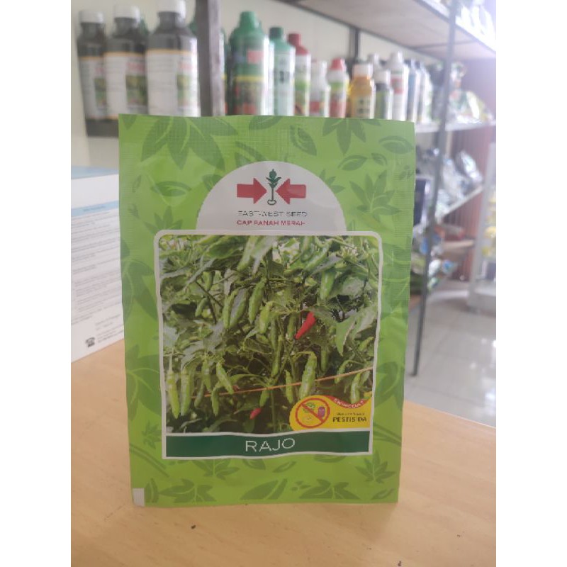 Rajo - benih cabai rawit hijau-panah merah