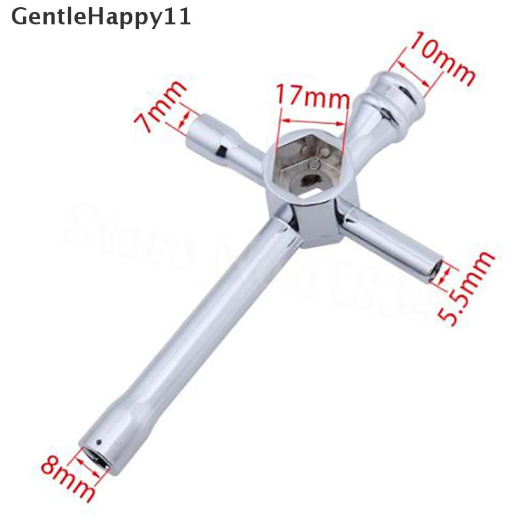 Gentlehappy HSP 80129 Kunci Pas HEX Lengan Besar 5.5 / 7 / 8 / 10 / 17mm Untuk Mobil RC