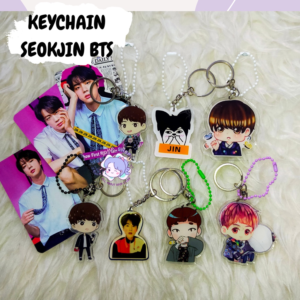 GANTUNGAN KUNCI GANCI KEYCHAIN BTS MEMBER