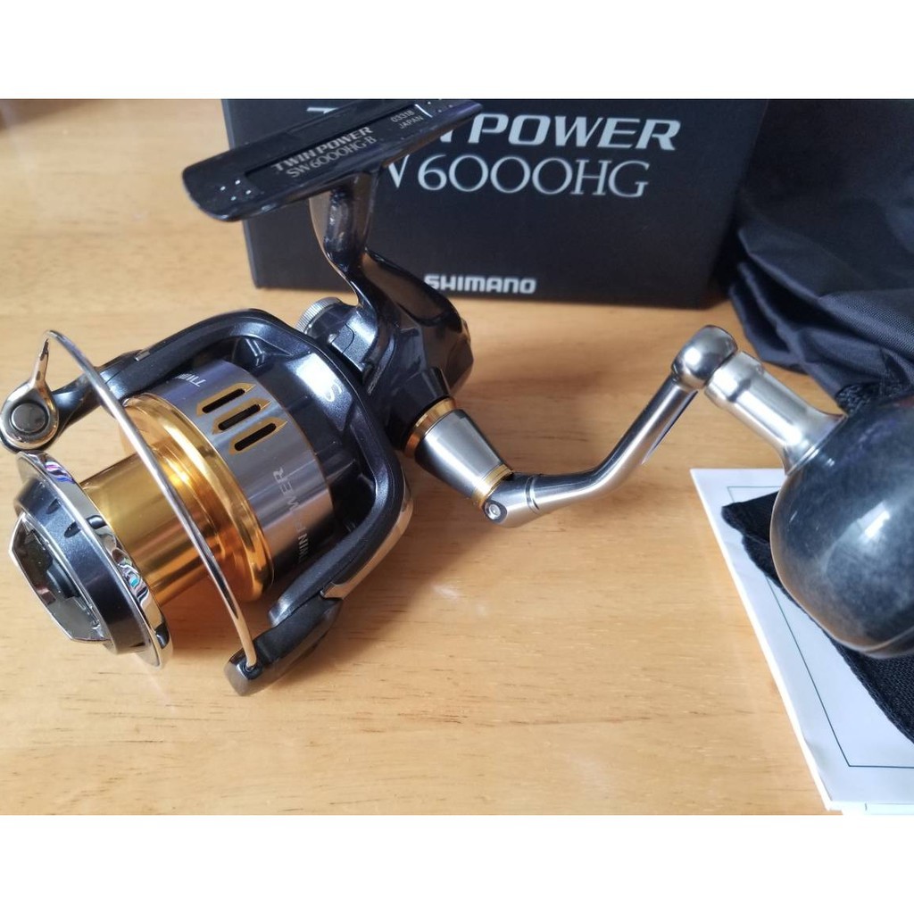 REEL SHIMANO TWIN POWER. SW. 15. 6000 HG