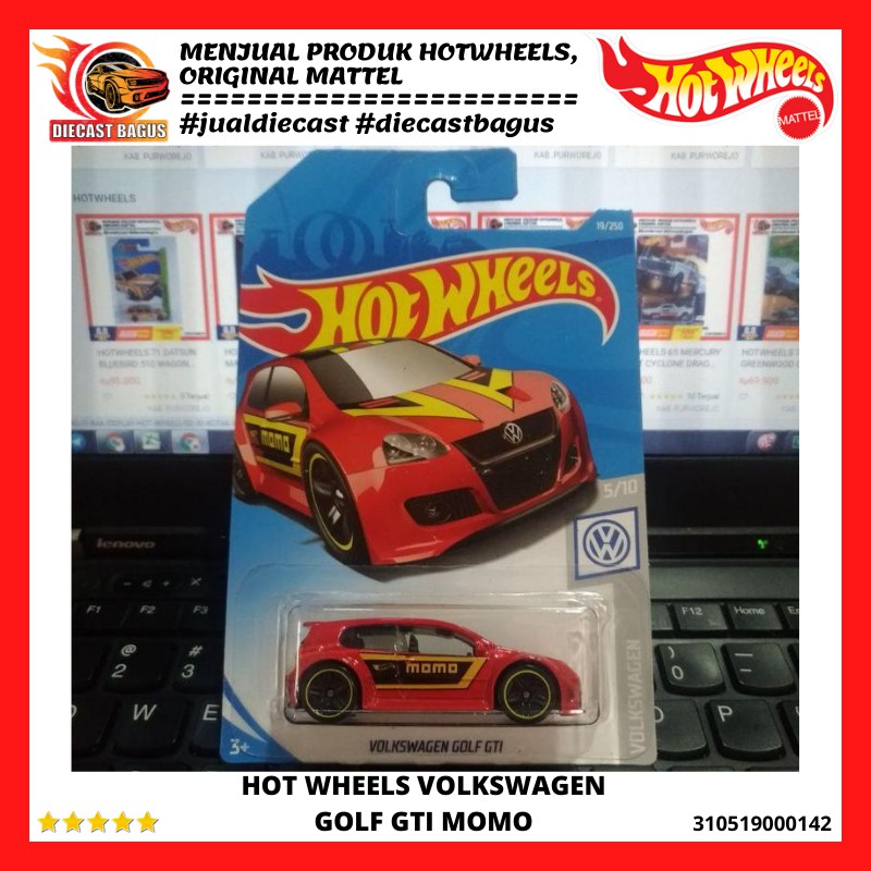 HOT WHEELS VOLKSWAGEN GOLF GTI MOMO