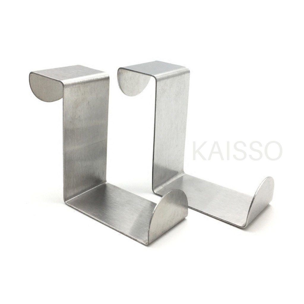 KAISSO - [1 PCS] GANTUNGAN PINTU STAINLESS STEEL / HOOK PINTU SERBAGUNA TANPA PAKU