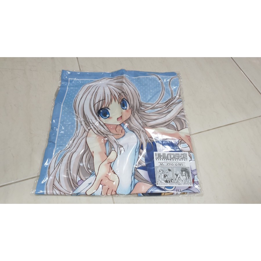ICHIBAN KUJI LITTLE BUSTER EX HANDUK 2 IN 1 KUDRAVKA NATSUMI RIN 45*45