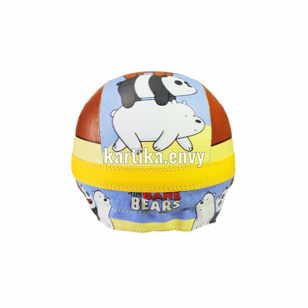 Helm Anak SUPER Balita Retro We Bare Bear