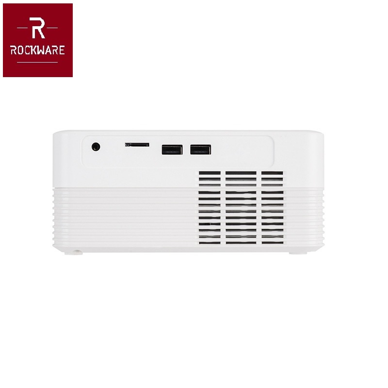 ROCKWARE RW-Q351 - Smart Android 9.0 WiFi HD Projector 4000 Lumens