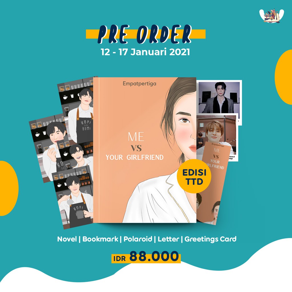 Novel Me vs Your Girlfriend Karya Empatpertiga-1