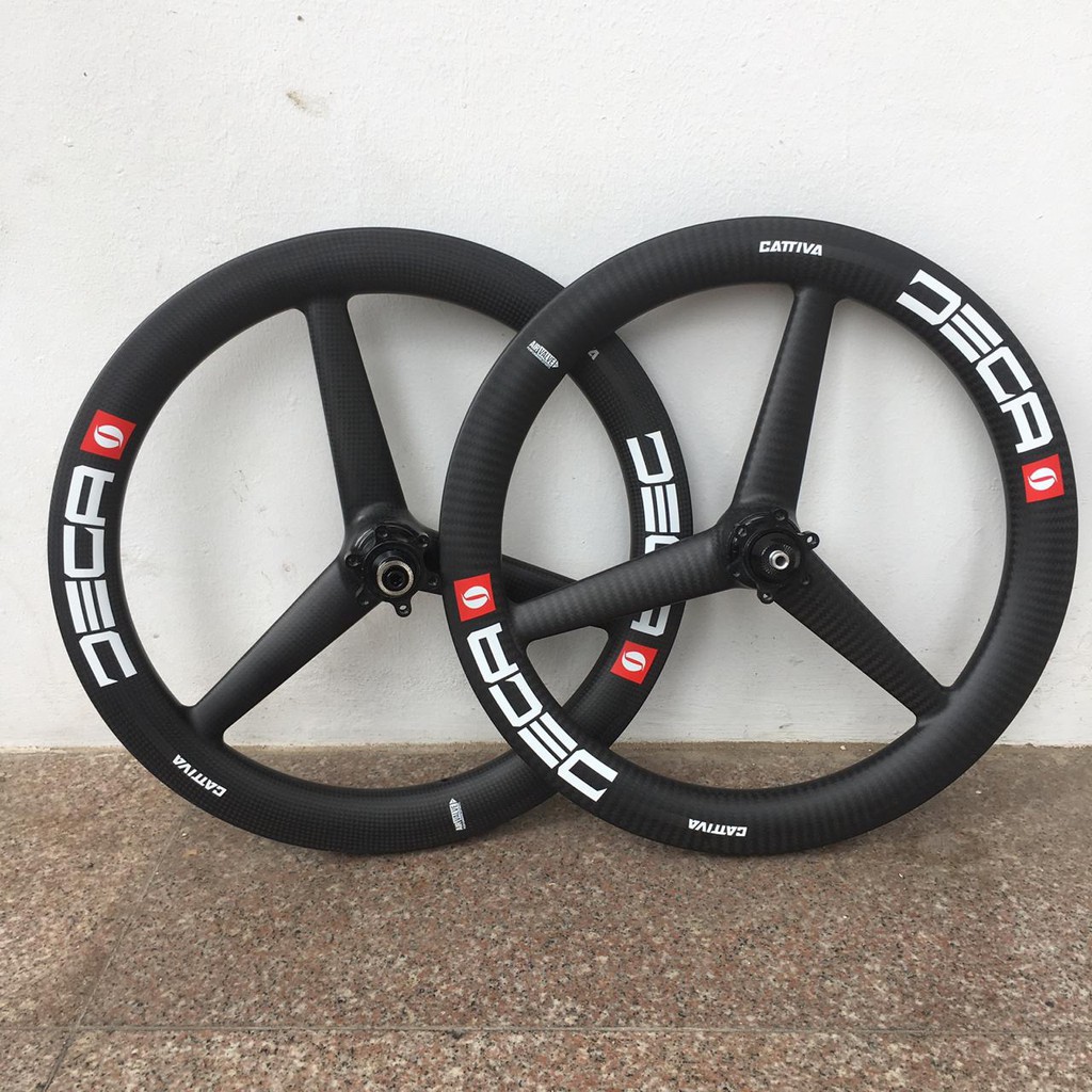 Wheelset Deca Carbon 3 Spoke Discbrake 16 349 16inch