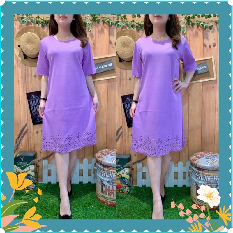 DRESS PLAIN MOTE BLOWY SCUBA SIZE JUMBO 3014