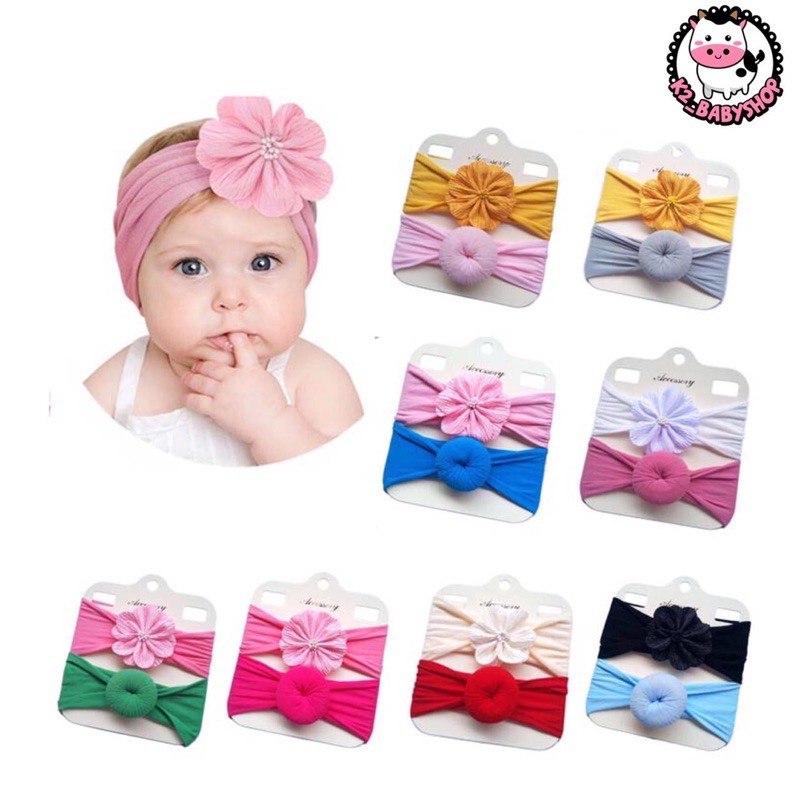 BABY K2 - BANDANA BAYI SET ISI 2 PCS KODE 00066