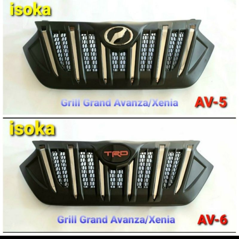 grill grand Avanza Xenia 2014-2018 model prado