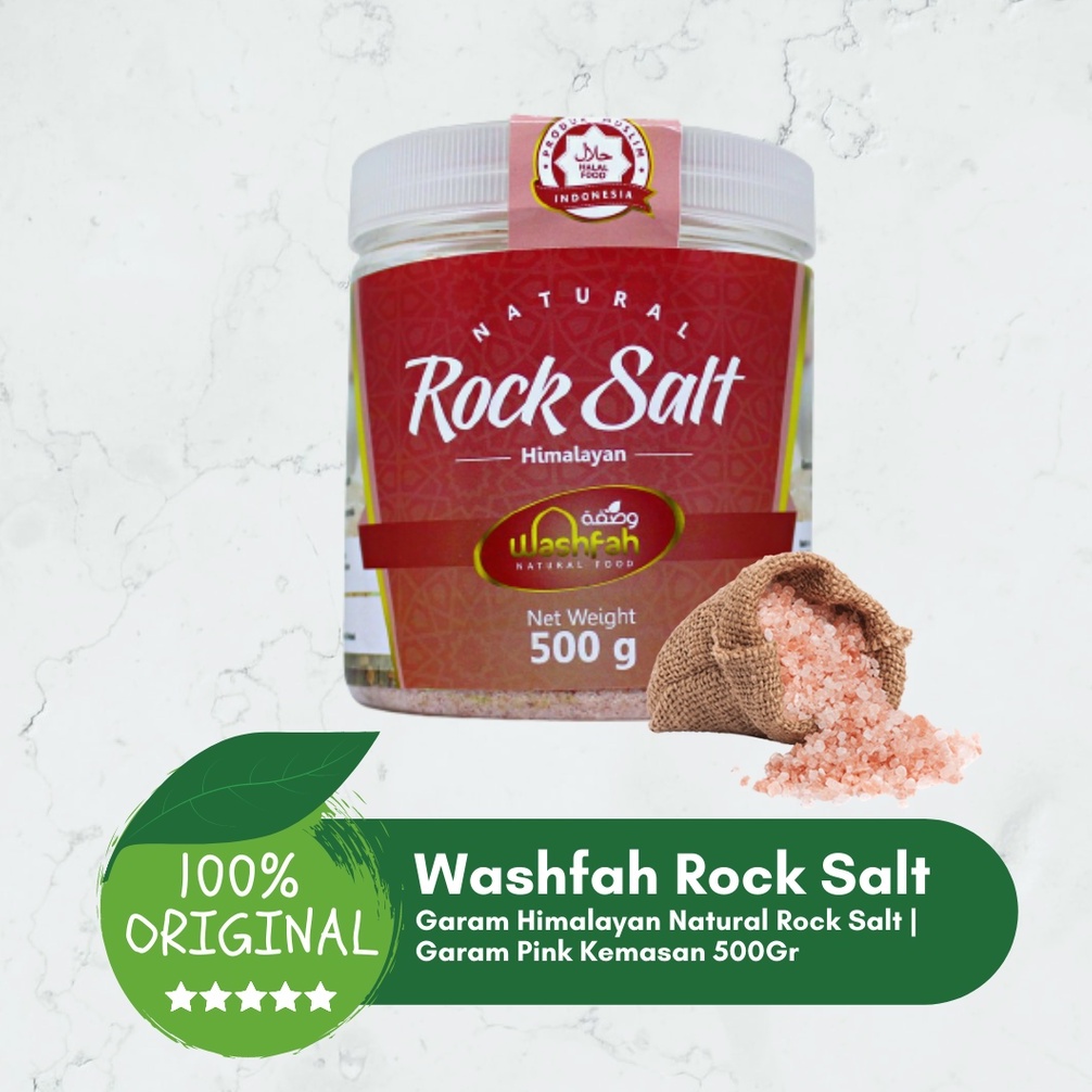 

ORIGINAL Pink Rock Himalayan Salt 500Gr | Garam Himalaya Bumbu Masak