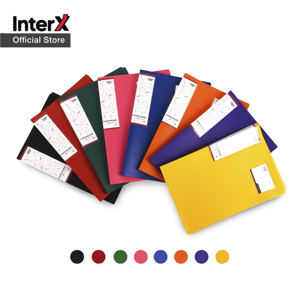 

Folder One Clear Holder 20 Pocket (Display Album)