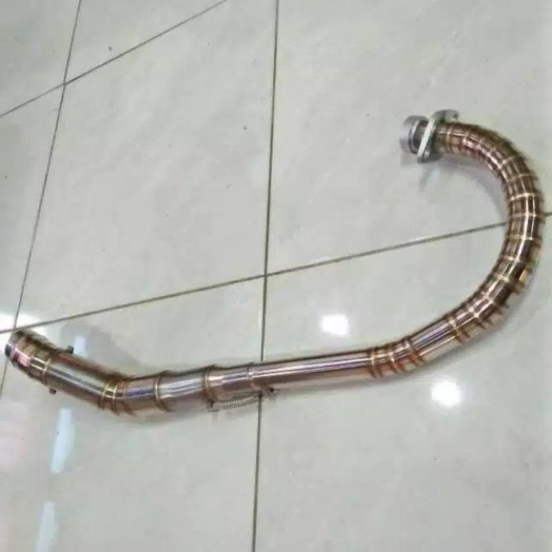 Leher knalpot Barbara CB, GL, MP dan TIGER diameter 50mm