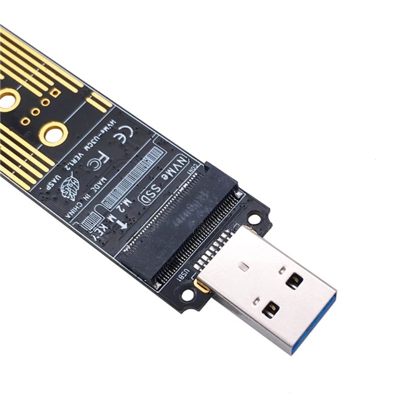 Btsg NVME Protokol Untuk m.2 SSD Ke Usb3.1 Type A Adapter Extension Card 10Gbps Set Wireless Plug Untuk Bermain