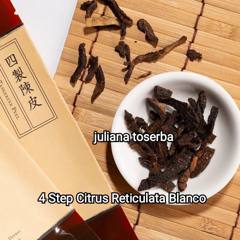 

Tangerine Citrus Reticulata Blanco Premium 四製陳皮絲 Se Ce Chen Pi 4 Step Process 100 gram