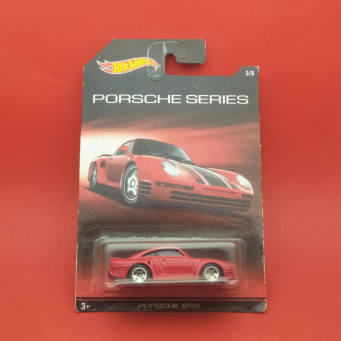 Terbatas Hot Wheels Porsche 959 Red Terbatas