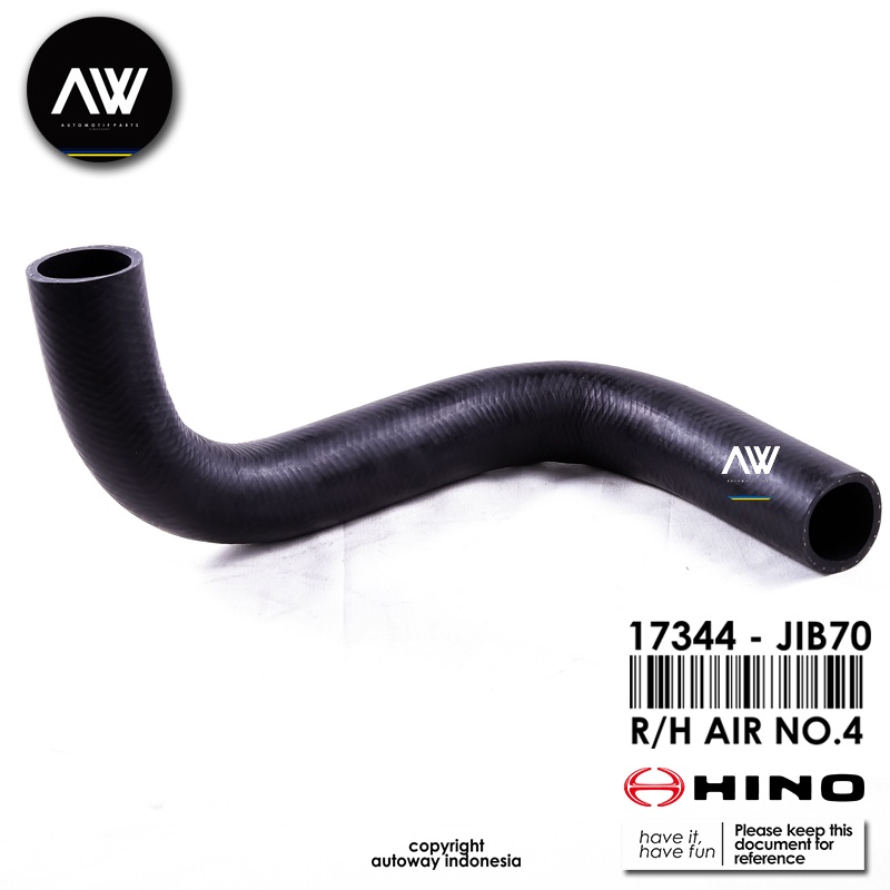 SELANG TURBO HOSE NO 4 DUTRO HINO - DUTRO HINO 130 HD/HT