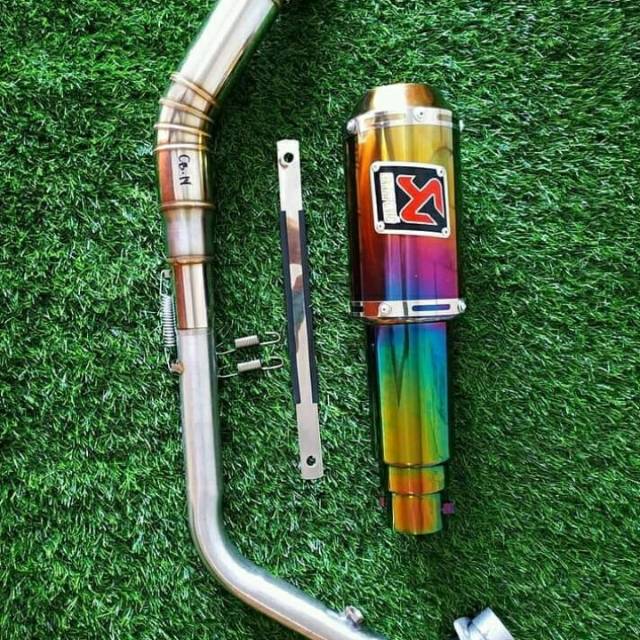 Knalpot akrapovic vixion kidal