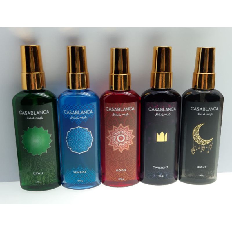 Casablanca Halal Mist 100 Ml (New Produk)