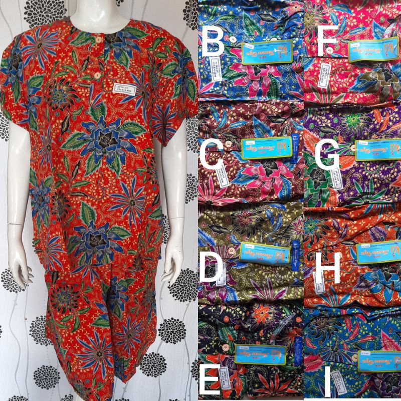 Setelan Kencana Ungu Busui Label Biru