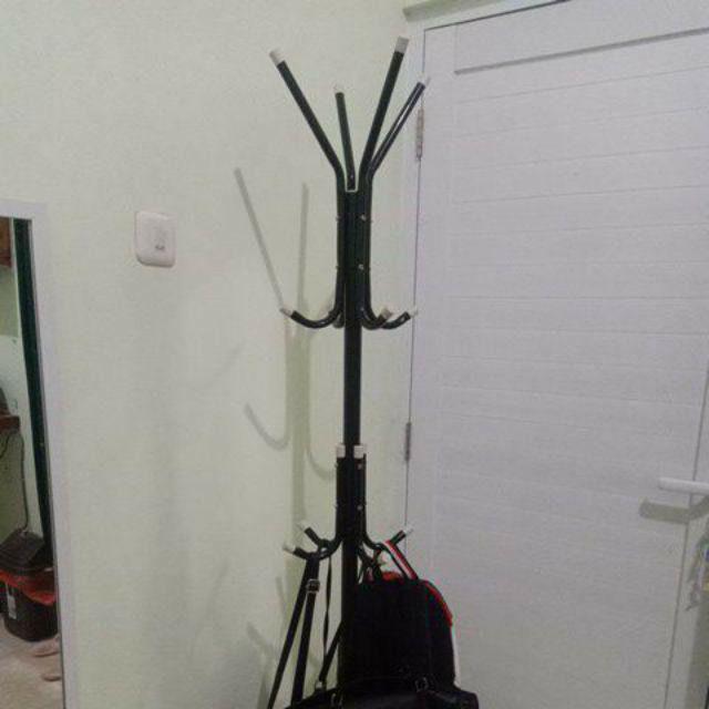 Hanger Gantungan Berdiri Jaket Topi Stand