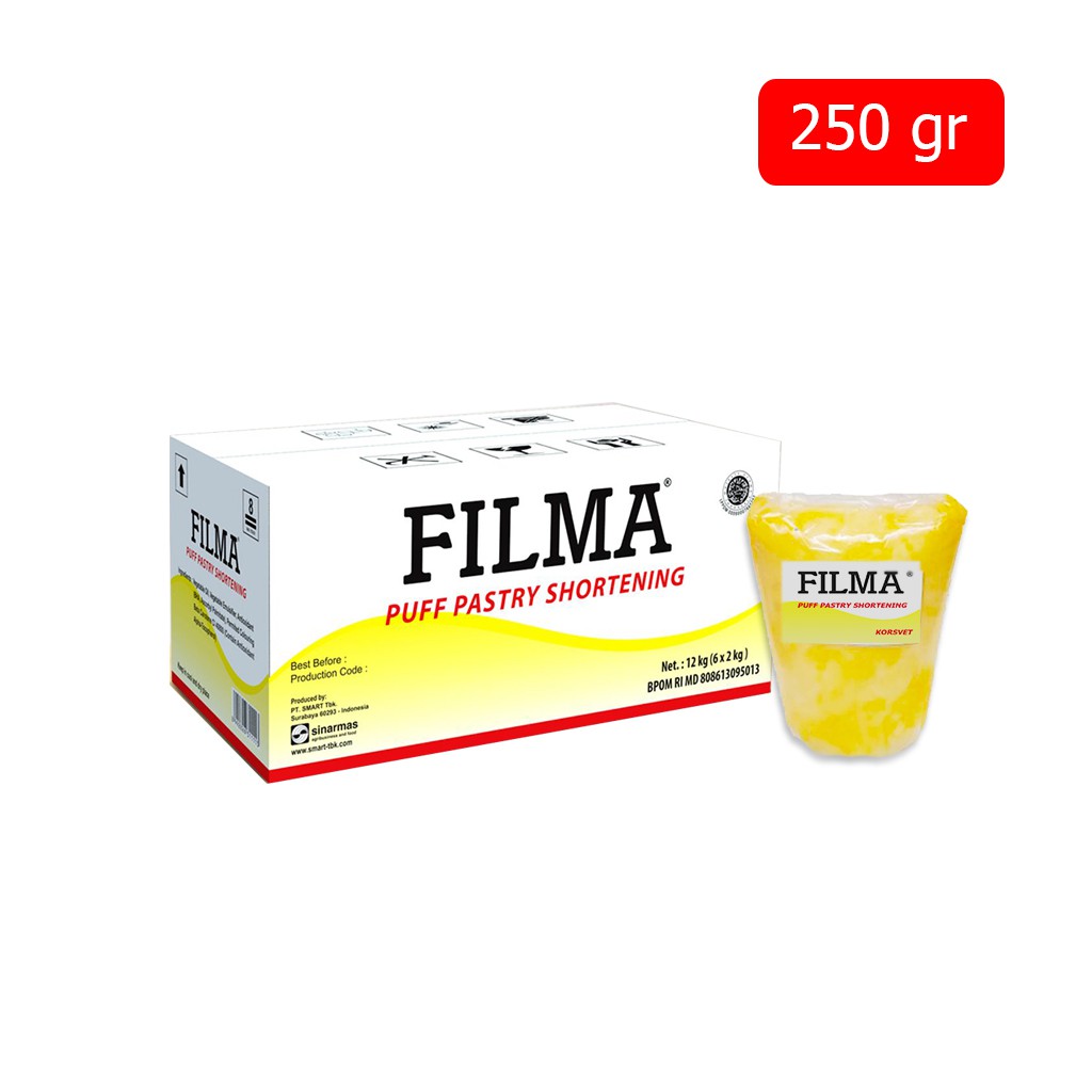 Filma Puff Pastry Shortening / Margarin Korsvet [250 gr] | Shopee Indonesia