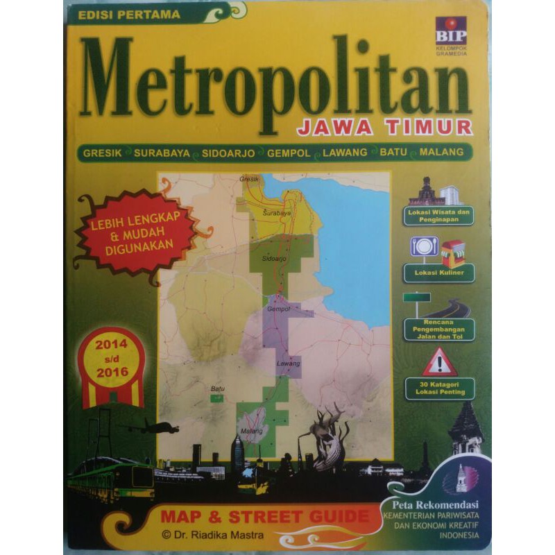 

Metropolitan Jawa Timur Map & Street Guide