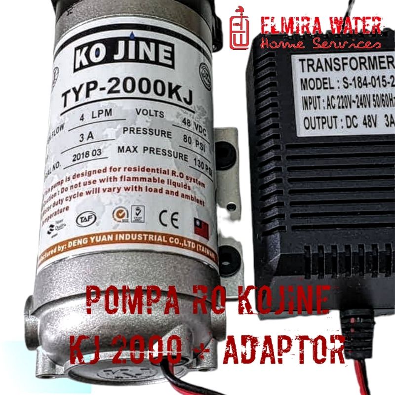 Pompa R.O Kojine KJ2000 + Adaptor