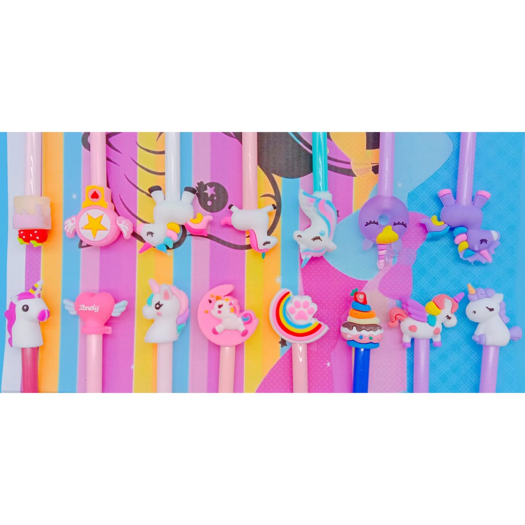 

Pulpen Jelly Gel Karakter Boneka Random Cute Beli Satu Gratis Satu (Refil) Limited Edition Stock