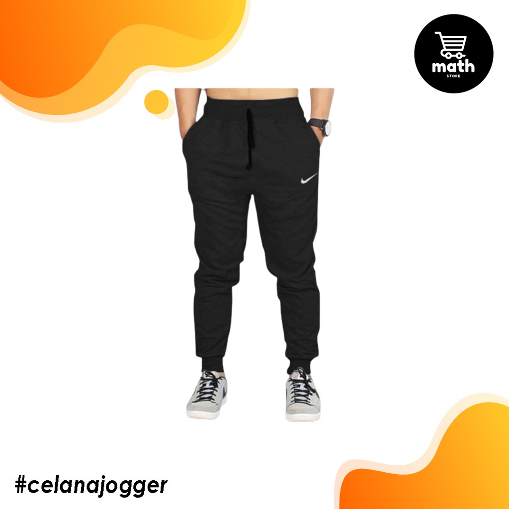 Celana jogger / Jogger Pants Nike Hitam