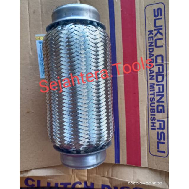 Fleksibel Flexsibel Peredam Kenalpot Knalpot Mitsubishi Canter Ori Orisinil Original