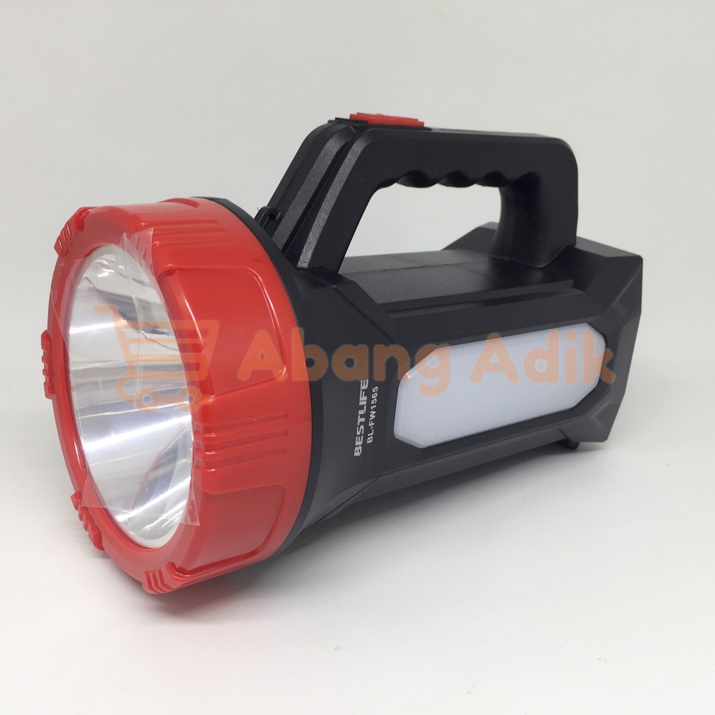 BESTLIFE BLF-FW-1565 Senter Sorot Jumbo 15w 15 watt + 18 SMD LED Cas