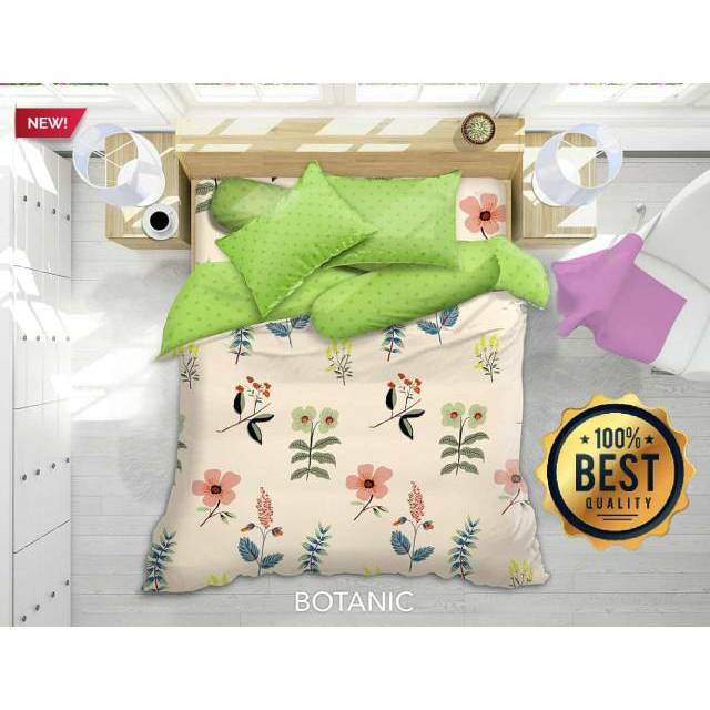 Sprei My Love Botanic Queen 160x200 Shopee Indonesia