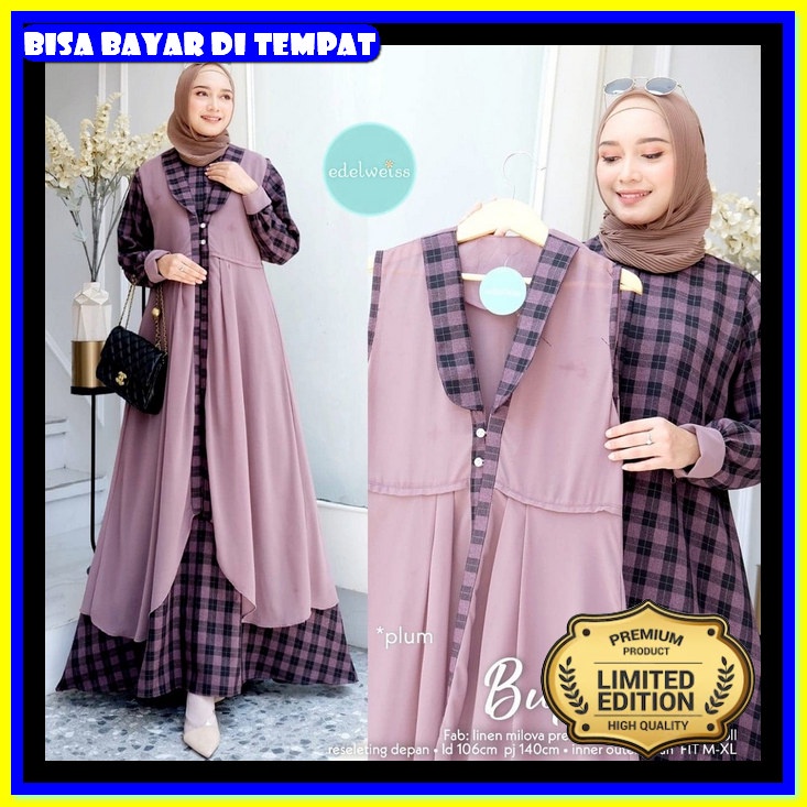 Baju Muslimah Terbaru Gamis Casual Kekinian Jumbo Brukat Games Pu Ay32 Baju Gamis Wanita Terrbaru Ni