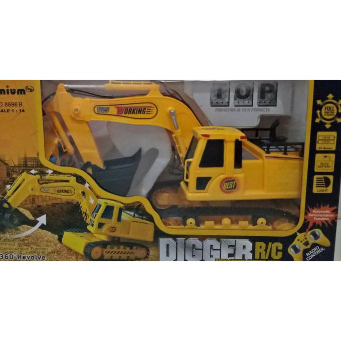 RC exsavator /mainan mobil remot / mainan beko