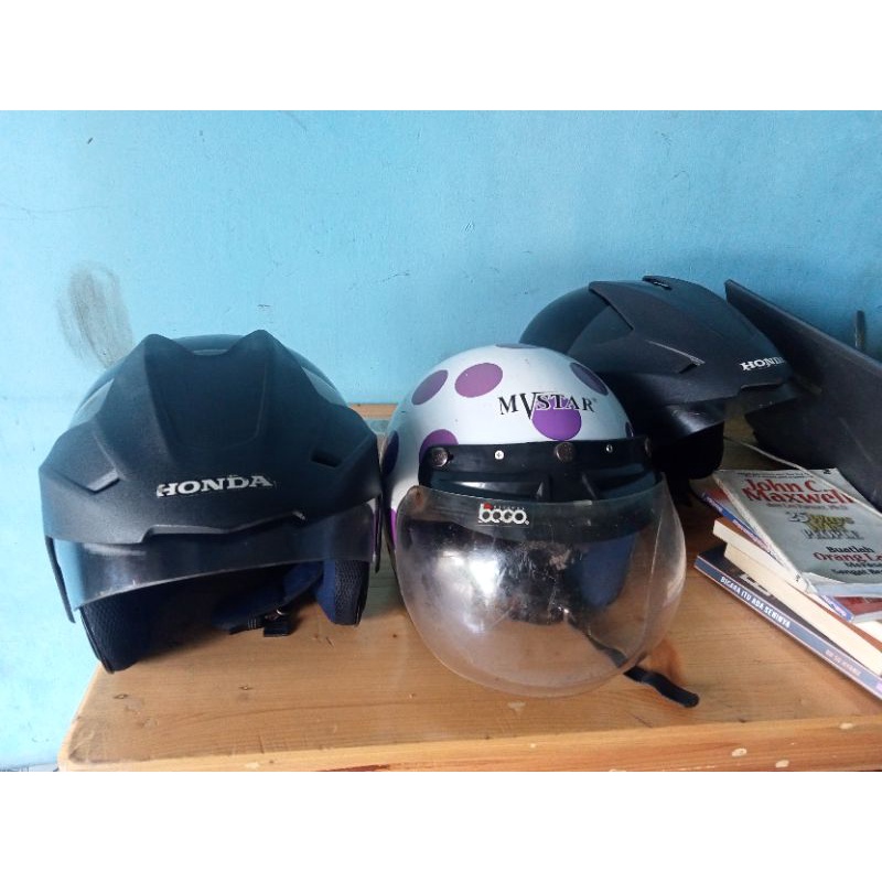 TERMURAH! Helm HONDA TRX-3-1 Second YA