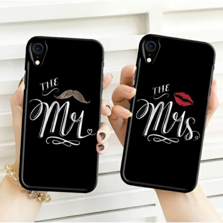 [P05] Couple The Mr &amp; Mrs Phone Case Hard For All Type