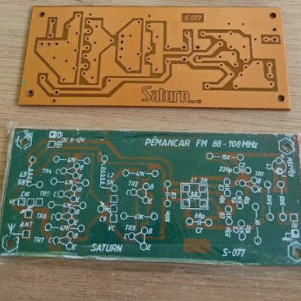 PCB Pemancar FM Saturn S-077