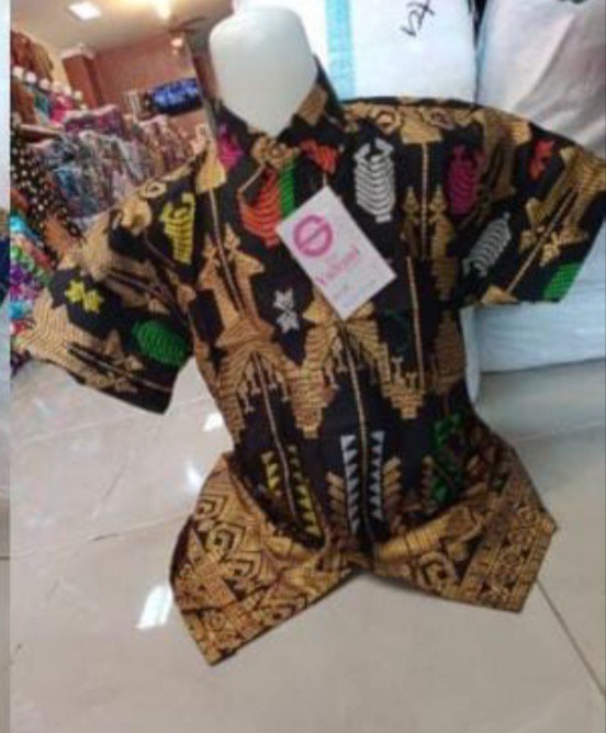Kemeja Batik Anak Laki-laki Usia 1-14 Tahun//batik Motif C//seragam Batik Anak//baju Anak Pria