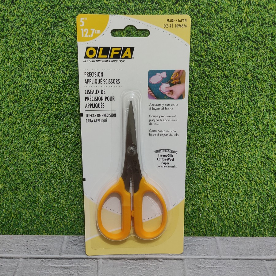 

Gunting Stainless Steel OLFA SCS-4 Stainless Steel Blade Scissors
