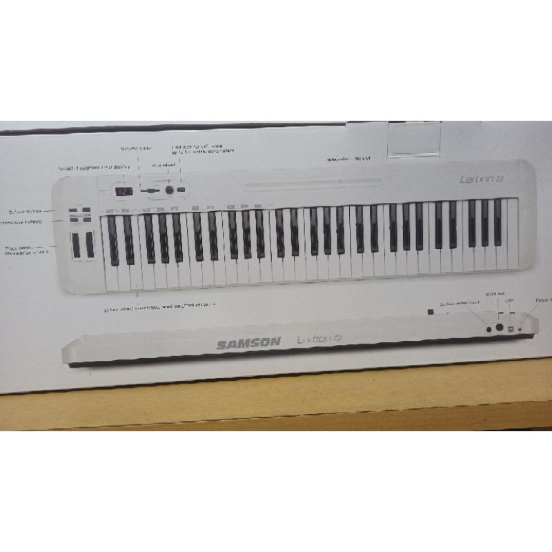 Samson Carbon 61 (Bekas) Piano Keyboard MIDI Controller