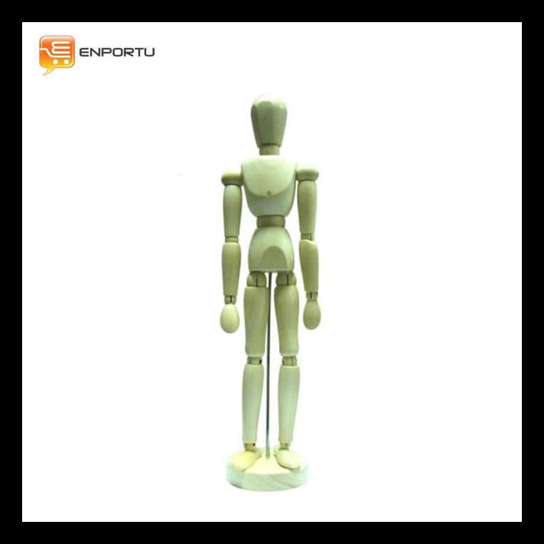 

TERBARU VENP MANEKIN KAYU FIGUR MANUSIA 12" PERALATAN MELUKIS TERMURAH DAN TERBARU